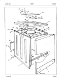 Part Location Diagram of 33-7929 Whirlpool CLOTHES DOOR