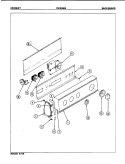 Part Location Diagram of 35-0116 Whirlpool TIMER MTR 3/5RPM