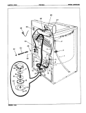 WATER CARRYING (ORIG. REV. A) Diagram and Parts List for CW20M4A  Crosley Washer