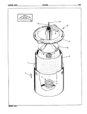 TUB (ORIG. REV. A) Diagram and Parts List for CW20M4A  Crosley Washer