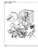 CYLINDER & DRIVE (CDE20P8D, ORIG. - B) Diagram and Parts List for CDE20P8D  Crosley Dryer