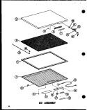 Part Location Diagram of D7164739 Whirlpool LID WLDMT-AVOCADO