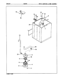 WATER CARRYING (ORIG. REV. A - D) Diagram and Parts List for CW25P6A  Amana Washer