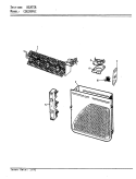 HEATER Diagram and Parts List for CDE20P6WC  Crosley Dryer