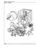 CYLINDER & DRIVE (CDG20P8DC) Diagram and Parts List for CDG20P8DC  Crosley Dryer