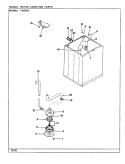 WATER CARRYING (REV. F - K) Diagram and Parts List for CW20P5A  Crosley Washer