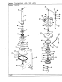 TRANSMISSION (CW20P8xS) (REV. A - E) Diagram and Parts List for CW20P8AS  Crosley Washer