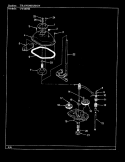 TRANSMISSION (CW20P8xS) (ORIGNAL) Diagram and Parts List for CW20P8AS  Crosley Washer