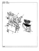 DOOR (REV. A - B) Diagram and Parts List for CDE20R7W  Crosley Dryer