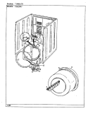 TUMBLER (REV. A - B) Diagram and Parts List for CDE20R7W  Crosley Dryer
