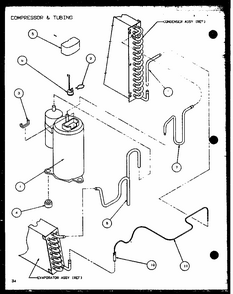 Part Location Diagram of D6961619 Whirlpool DISCONTINUED