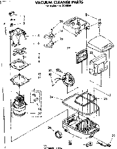 Part Location Diagram of LIT744454 Maytag Label