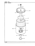 TUB (CW20P8xSC) (REV. A - E) Diagram and Parts List for CW20P8ASC  Crosley Washer