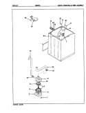 WATER CARRYING (ORIG. REV. A - D) Diagram and Parts List for CW20P4W  Crosley Washer