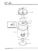 TUB (ORIG. REV. A - D) Diagram and Parts List for CW26P6KW  Crosley Washer