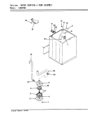WATER CARRYING (ORIG. REV. A - D) Diagram and Parts List for CW26P6KW  Crosley Washer