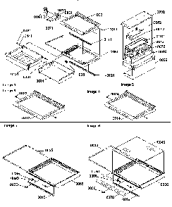Deli, Shelf, And Crisper Assemblies Diagram and Parts List for SRDE27TPW-P1190603WW  Amana Refrigerator