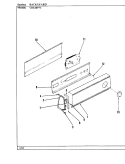 Part Location Diagram of 53-1925 Whirlpool CONTROL PANEL **NLA*