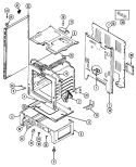 BODY (CE3531WR, CE3531XR, CE3531WRV) Diagram and Parts List for CE3531WRV  Crosley Range