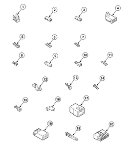 Terminals Blocks Diagram and Parts List for SSGT09WF  Speed Queen Dryer