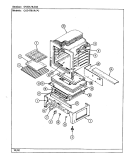 OVEN Diagram and Parts List for CG3478XRW  Crosley Range