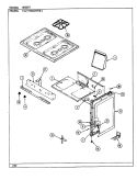 BODY Diagram and Parts List for CGA3D6CSVK-1  Crosley Range