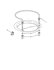 Heater Parts Diagram and Parts List for MDBS469PAW0  Maytag Dishwasher