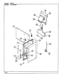 BODY Diagram and Parts List for CGW4D59TZK  Crosley Range