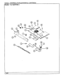 INTERNAL CONTROLS Diagram and Parts List for CGW4D59TSK-1  Crosley Range