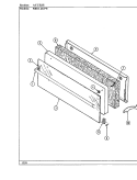ACCESS Diagram and Parts List for 90HN-4KVW  Magic Chef Wall Oven