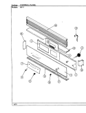 Part Location Diagram of 7756P044-60 Whirlpool NLAEXTRUSION TOP