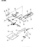 CONTROLS Diagram and Parts List for CGA3D6CVK  Crosley Range