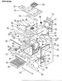 Part Location Diagram of 7712A018-60 Whirlpool TRIM ASSEMBLY, MANIFOLD