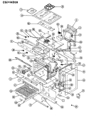 Part Location Diagram of 7701P057-60 Whirlpool NLAHANDLE, DOOR