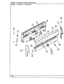 CONTROL PANEL Diagram and Parts List for H3510PPA  Hardwick Range