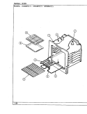 OVEN Diagram and Parts List for H3510PPA  Hardwick Range