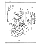 BODY Diagram and Parts List for H3510PRW  Hardwick Range