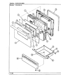 DOOR / DRAWER (H3531WRx) Diagram and Parts List for H3531WRA  Hardwick Range