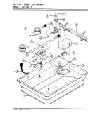CONTROLS (CL4 - 44x9) Diagram and Parts List for CL4-44W9  Hardwick Cooktop