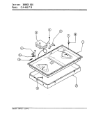 Part Location Diagram of 7101P020-60 Whirlpool SCREW, BURNER BOX