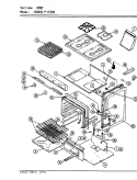 BODY Diagram and Parts List for CG9621A539R  Hardwick Range