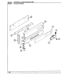 Part Location Diagram of 2620W053-19 Whirlpool PANEL, BACKGUARD (LOWER)