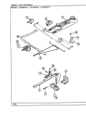 GAS CONTROLS Diagram and Parts List for H3100PPW  Hardwick Range
