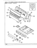 Part Location Diagram of 2601F398-09 Maytag PANEL, BACKGUARD