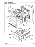 DOOR / DRAWER (H3131XRx, H3231XRx) Diagram and Parts List for H3131XRA  Hardwick Range