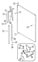 Part Location Diagram of 72342-1-BK Whirlpool PANEL