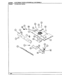 INTERNAL CONTROLS Diagram and Parts List for CPM9841KW689DG  Hardwick Range