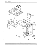 BODY Diagram and Parts List for SM9642W580R  Hardwick Range
