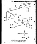 Part Location Diagram of D7105001 Whirlpool Wire Harness