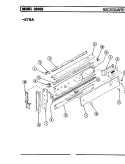 Part Location Diagram of 7728P020-60 Maytag TRIM, OVERLAY
